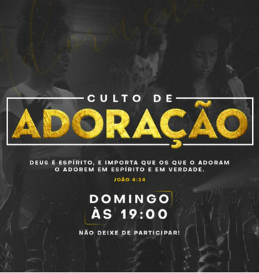 Culto de Louvor e Adoração